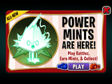 Fila-mint featured in a Power Mints ad