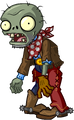HD Cowboy Zombie without his cowboy hat