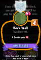 Rock Wall's statistics