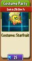 Starfruit's costume in the store