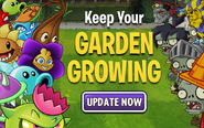 Chomper in an ad for a game update