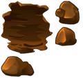 The crater's sprites and assets