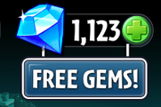 "Free Gems" button in 5.5.1 update