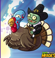 Turkey Rider in the Plants vs. Zombies Twitter