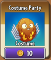 Explode-O-Nut's costume in the store