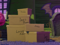 Boxes found near houses on the Zomburbia side