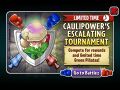 Caulipower's Escalating Tournament (3/21/2018-3/27/2018)
