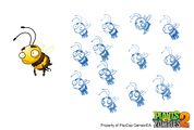 Concept art of Bernie the Bee