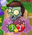 Cyborg Zombie Fused with Mustache Monument