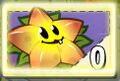 Starfruit on a purple seed packet costing no sun (only happens on the first playthrough of Far Future - Day 9)