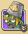 Bikini Buckethead's icon that appears when about to play a level including it at Level 2(pre- v2.0.0)