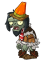 HD Cave Conehead Zombie