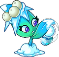 Missile Toe, which attacks by shooting icy projectiles