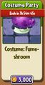 Fume-shroom's costume in the store