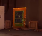 Another vending machine, located in the Garage