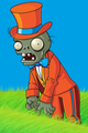 Tuxedo Zombie from the Popcap Blog
