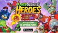 Z-Mech in an advertisement to pre-register Plants vs. Zombies Heroes on Google Play