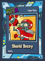 Shield Decoy's sticker in Garden Warfare 2