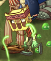 A glowing Grinderhead Zombie