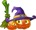 Close-up HD Pumpkin Witch