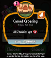 Camel Crossing's statistics