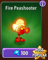 Fire Peashooter in the store (10.9.1)
