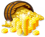 HD 200.000 coins icon on the store (Old)