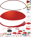 All sprites of the animations related to sewers