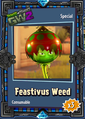 Feastivus Weed's sticker