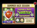 Explode-O-Nut in an advertisement for Explode-O-Nut's BOOSTED Tournament in Arena (Summer Daze Season)