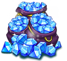 HD 1800 gems icon in the store (unused)