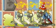 Ballerina Zombies being stunned by Oil Olive's oil