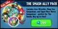 Deep Sea Gargantuar on the advertisement for The Smash Ally Pack