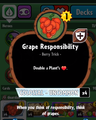 Grape Responsibility's statistics