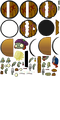 The barrel's sprites, along with Barrel Roller Zombie's sprites