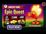Fire Peashooter's Epic Quest
