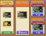 Teleportato Mine's seeds and bundle in the store (9.7.1, Special)
