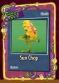Classic "Sun Chop" Sunflower gesture