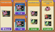 Heath Seeker's seeds and bundles in the store (10.2.1)