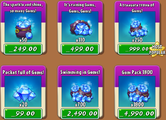 Gem packs in the store (9.4.1)