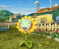 The 'Homemade Zombie Face', a Halloween inspired customization for the Sunflower