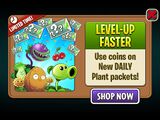 Chomper in an advertisement of daily plant packets for coins (note that it's using its All Stars design)