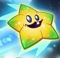 Shooting Starfruit on the title screen