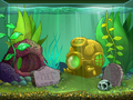 Empty Aquarium Garden in the iPad version