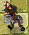 Pirate Captain Zombie in Lost City