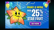 Starfruit's Birthdayz advertisement
