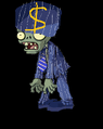 Gangster Buckethead Zombie