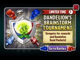 Dandelion in an advertisement of Dandelion's Brainstorm Tournament in Arena