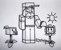 For User:SnappyDragon (Minecraft Anyone? Plus, I made this as a part of Inktober Art)