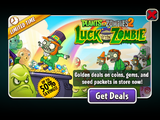 A Conehead Zombie in the advertisement of Luck O' the Zombie 2021